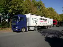 MAN TGA Sattelauflieger am 02.10.11