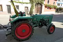 Kramer KL360, luftgek�hlter 3-Zyl.Diesel von Deutz, 35PS, gebaut von 1968-70, gab es auch mit Allradantrieb, Sept. 2011