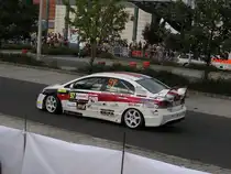 Honda Civic Sedan Karosserie. Foto: Intercontinental Rallye Championship (IRC) am 09.09.2011