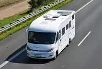 Discover Fleurette Wohnmobil auf der A61 bei Miel - 17.08.2011