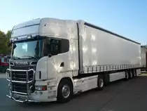 Scania R500 White Liner der Firma Drexler Osterhofen, Transporte - Spedition