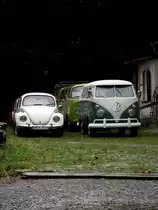 VW Geschichte in Form mehrer Bullis und ein paar K�fer am 08.10.11 in Neckargem�nd 