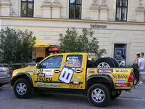 Isuzu D-Max als Leading car auf dem IRC (11.09.2011)