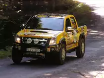 Isuzu D-Max als Leading car auf dem IRC (11.09.2011)