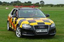 Vorfeldfahrzeug des Vereins fr Segelflug Krefeld auf dem Flughafen Krefeld-Egelsberg (10.9.11)