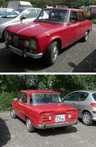 Alfa Romeo Giulia Super am Flughafen Krefeld Egelsberg (10.9.11)