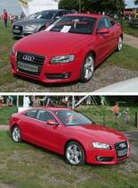 Audi A5, am Flughafen Krefeld Egelsberg (10.9.11)