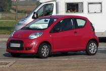 Citron C1 am Rastplatz Hoch-Knigsburg (30.9.11)