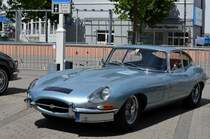 Aufgenommen: Jaguar E-Type, Gersthofen, Stadtfest Kulturina, 06.08.2011