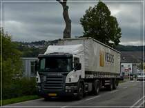 MAN P 420 Sattelzug fotografiert am 10.10.2011.