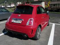 Fiat 500 Abarth in Erstfeld (1.10.11)