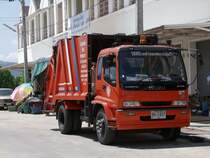 ISUZU Mllfahrzeug, Talang, Phuket, Thailand, Februar 2011