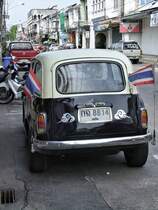 Fiat,Phuket City, Thailand, Januar 2010