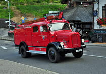 MB mit Metz Aufbau, ehemalige  Freiwillige Feuerwehr Weingarten , in Triberg 03.09.2011
