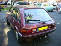 Heckansicht eines Austin Maestro. 1983 - 1994. Besucherparkplatz der Historicar am 15.10.2011.
