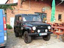 Gelndewagen russischen Ursprungs in Stralsund im Oktober 2011.