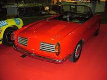 Heckansicht eines Cisitalia 850 Spider. 1962 - 1964. Historicar am 15.10.2011.