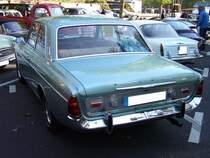 Heckansicht eines Ford Taunus P5 als 20M TS. 1964 - 1967. Besucherparkplatz der Historicar am 15.10.2011.