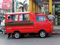 Tuk Tuk, Phuket City, Thailand, Dezember 2009