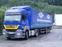 Merzedes Axor der Nord Sd Gterverkehre Stand in Siegen Kreuztal