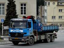 Mercedse Actros aufgenommen am 13.10.2011. 