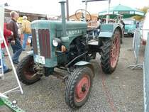 Hanomag R 16 (VB RP 74) steht auf dem Freigelände bei der Bulldog-Messe in Alsfeld, Oktober 2011