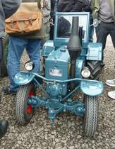 Lanz in Miniausf�hrung, ausgestellt anl. der Bulldog-Messe in Alsfeld, Oktober 2011 