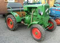 Normag steht auf dem Freigel�nde bei der Bulldog-Messe in Alsfeld, Oktober 2011