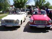 Wartburg 311 + 312 Cabrio beim Oldtimertreffen am Nutzfahrzeugmuseum Hartmannsdorf 2007