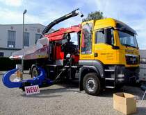 MAN TGS33.450 mit Auf-,Anbauten zur Hackschnitzelerzeugung;110912