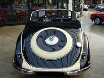 Heckansicht eines BMW 327/28. 1937 - 1941. Classic Remise am 01.11.2011.