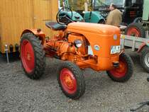 Allgaier steht auf dem Freigelnde bei der Bulldog-Messe in Alsfeld, Oktober 2011