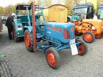 Lanz, 16 PS, steht auf dem Freigelnde bei der Bulldog-Messe in Alsfeld, Oktober 2011