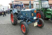 Lanz 2416 steht auf dem Freigelnde bei der Bulldog-Messe in Alsfeld, Oktober 2011