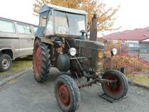 Lanz 2256, Bj. 1954, steht auf dem Freigelnde bei der Bulldog-Messe in Alsfeld, Oktober 2011
