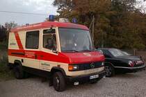Mercedes Rettungswagen (Rettungsdienstschule Hannover), am 30.10.11 in Hannover