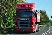 Scania R 500  Transpsorte Evertz  bei Euskirchen - 10.10.2011