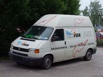 VW-T4 eines Brunnenbau-, Sanitrfachbetriebes; 110614