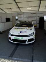 VW Scirocco Cup Fahrzeug am 23.10.11 in Hockenheim 