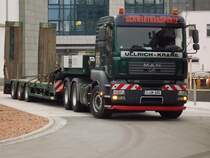 MAN TGA der Firma Ullrich-Krane am 10.11.2011 in Chemnitz.