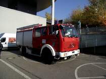 Mercedes Benz HLF am 23.10.11 in Hockenheim 
