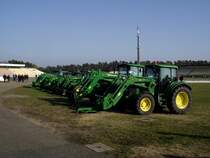 John Deere Parade am 23.10.11 auf den Hockenheimring 