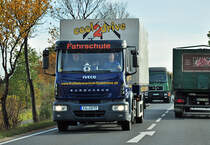Iveco Eurocargo als Fahrschul-Lkw bei Euskirchen - 27.10.2011