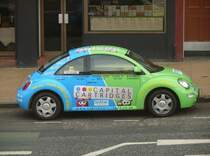 Edinburgh am 19.10.2010, Werbe-Beetle