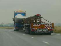 Malm am 19.07.2008, Schwertransport