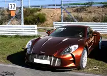 Aston Martin One-77 am Hockenheimring (22.10.2011)