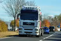 MAN D 28 Sattelzug bei Euskirchen - 04.11.2011