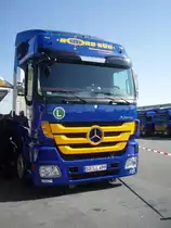 Aufnahmezeit: 27.09.2008
in Rheda Wiedenbr�ck der Erste neue Actros
