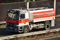 MB Actros  Krupp Heiz�l  in Bad Honnef - 15.11.2011