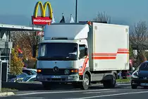 MB Atego 917 Kofferaufbau in Euskirchen - 10.11.2011